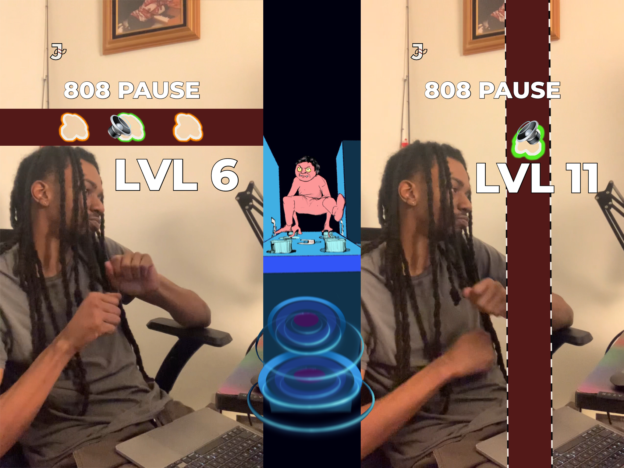 808 Pause Enter the Arcade graphic