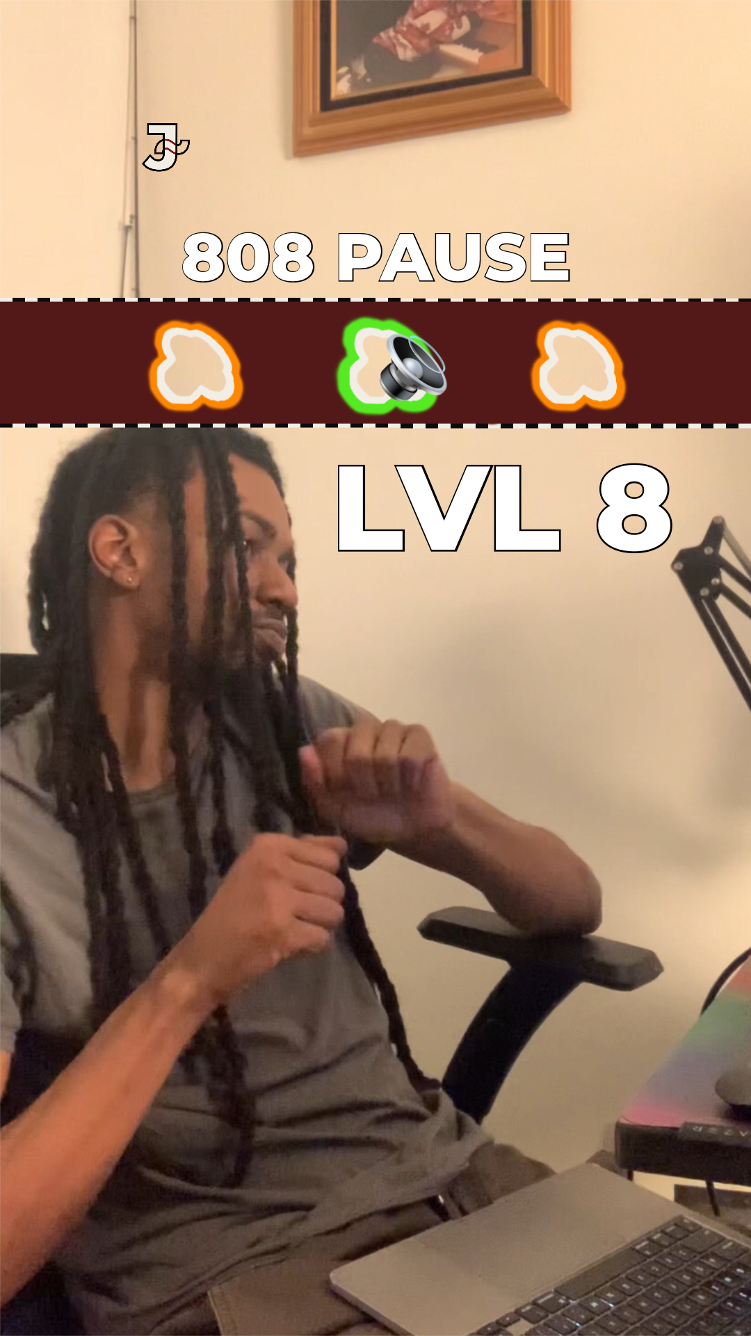 808 Pause level 8 board