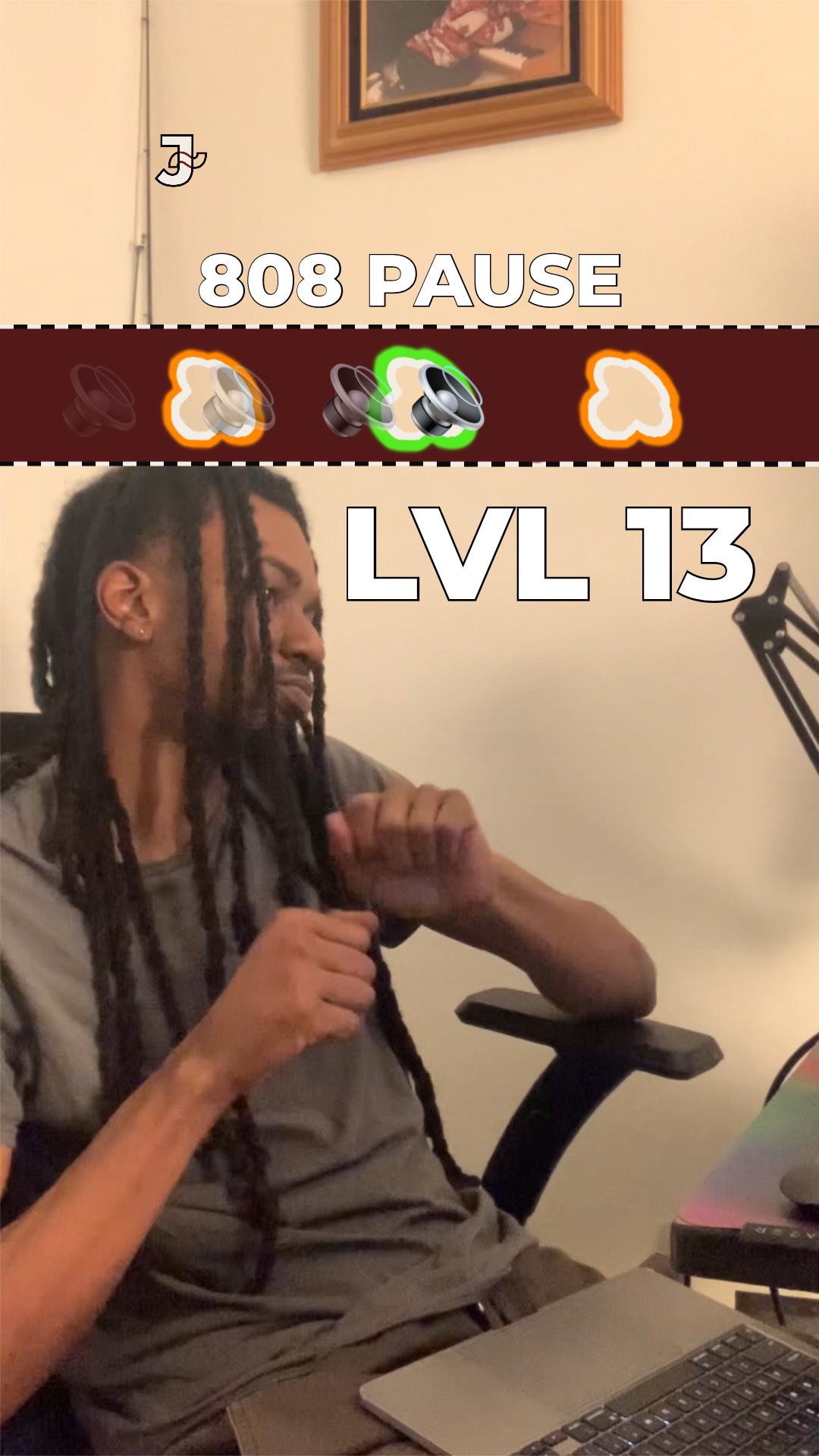 808 Pause level 13 board