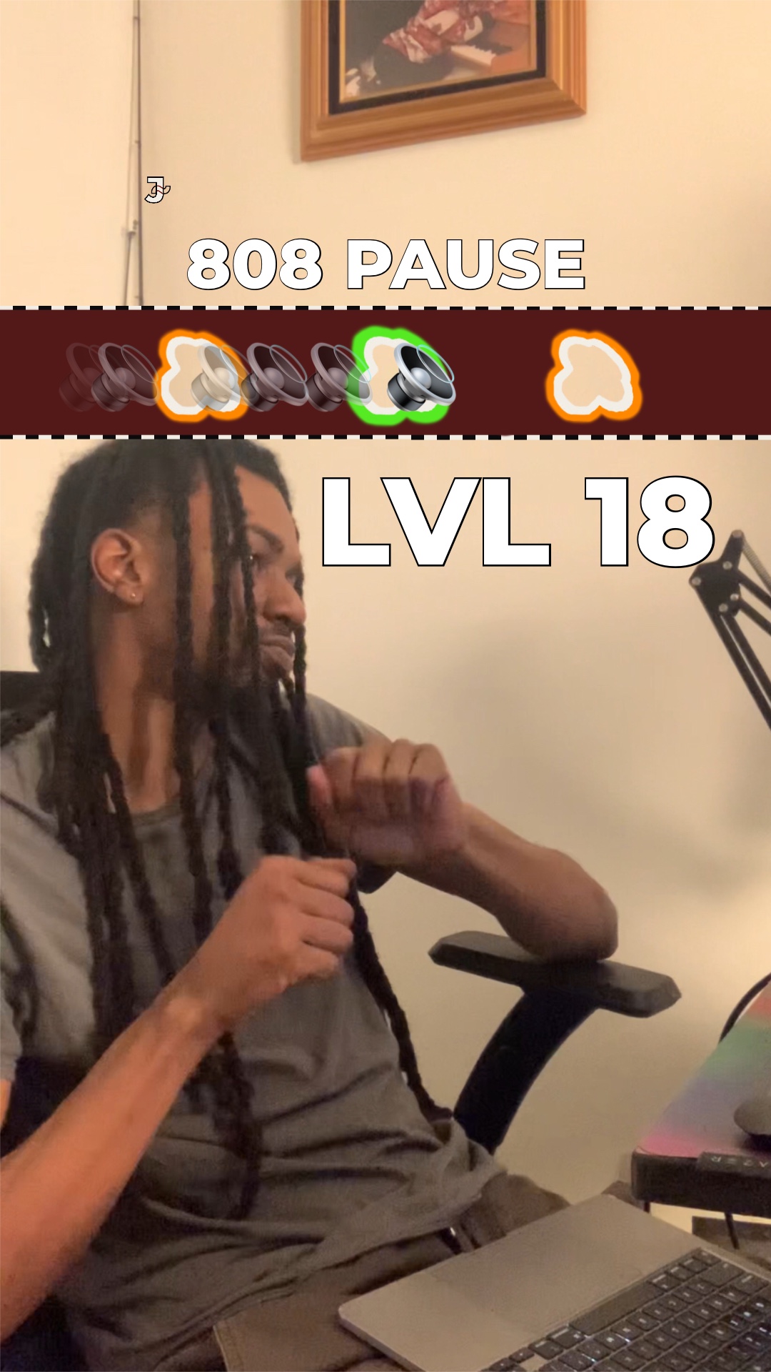 808 Pause level 18 board